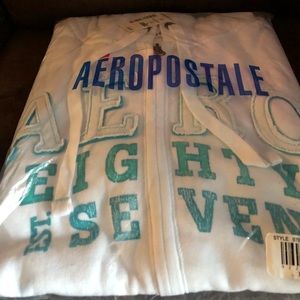 Aeropostale Zip Up Sweater